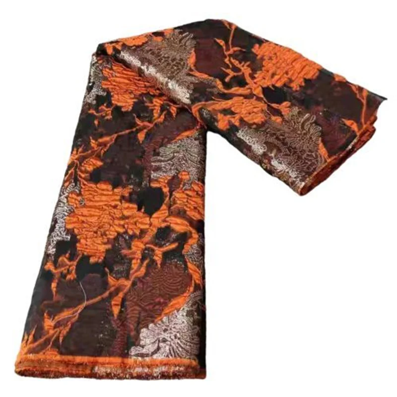 Новейшая дешевая модная французская жаккардовая кружевная вышитая африканская