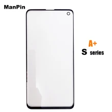 5pcs/Lot LCD Screen Front Panel Glass For Samsung S20 Ultra 10 9 8 Plus Touch Display Lens Replace Mobile Phone Repair Parts