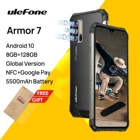 Ulefone Armor 7 андроид 10 прочный мобильный телефон на процессоре Helio P90 8 ГБ + 128 ГБ 2,4 г5G Wi-Fi беспроводной зарядки глобальная версия смартфона