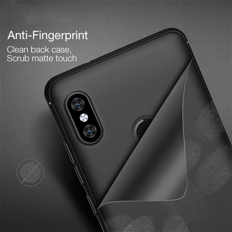 Redmi Note 7 Case Ultra-thin Shockproof Full Cover Matte TPU Phone For Xiaomi Mi 9 8 SE Lite Max 3 6 Cases |