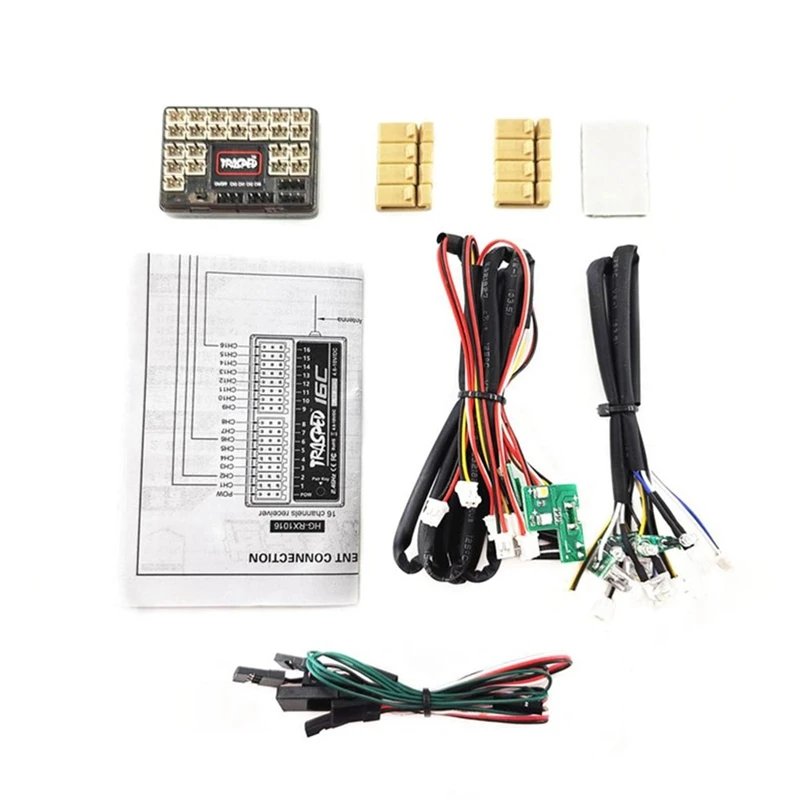 

Светодиодсветильник ветительная система Φ для HG P408 HG-RX1018 Humvee 1/10 обновленные детали для радиоуправляемых автомобилей аксессуары