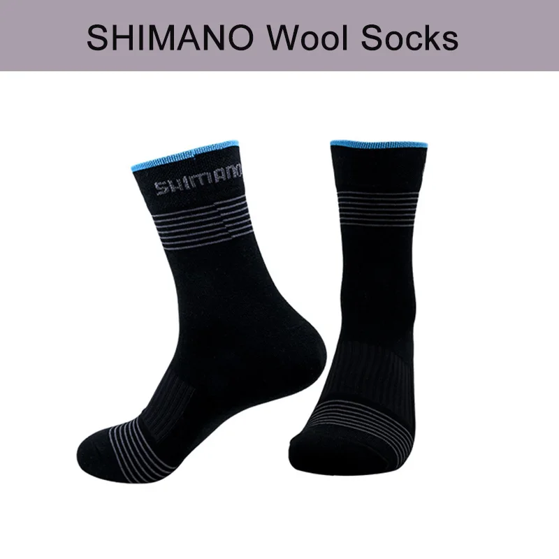 

Bicycle Sport Wool Socks Shock Absorption Cycling Sock Breathable Men's Socks Suitable for Daily and Outdoor