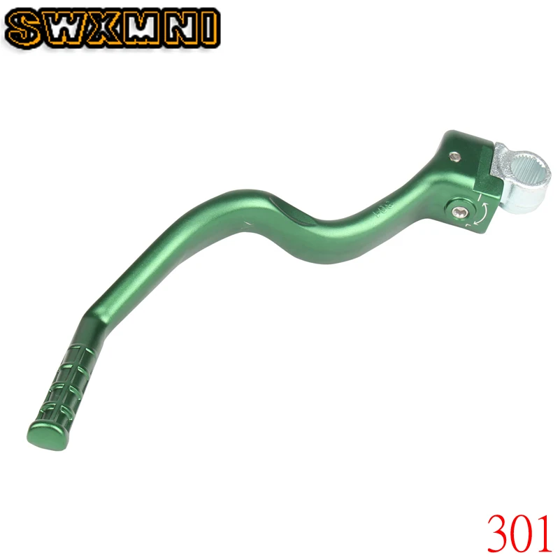 Мотоциклетный ЧПУ 7075 алюминиевый кованый стартер Рычажная педаль для KAWASAKI KX250F 2013