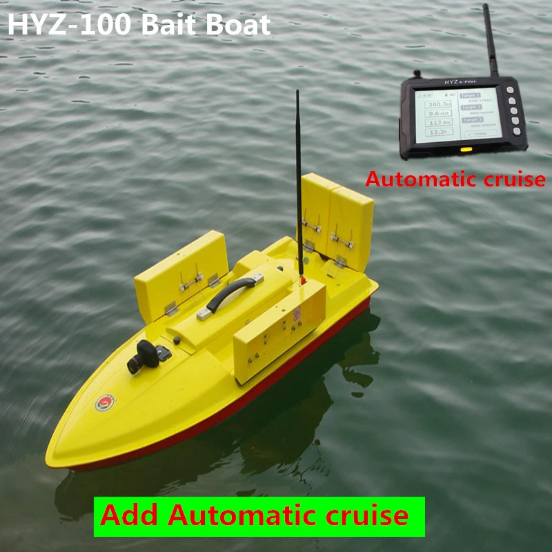 Профессиональная рыболовная лодка HYZ-100 GPS рыболокатор автоматический круиз 7 кг