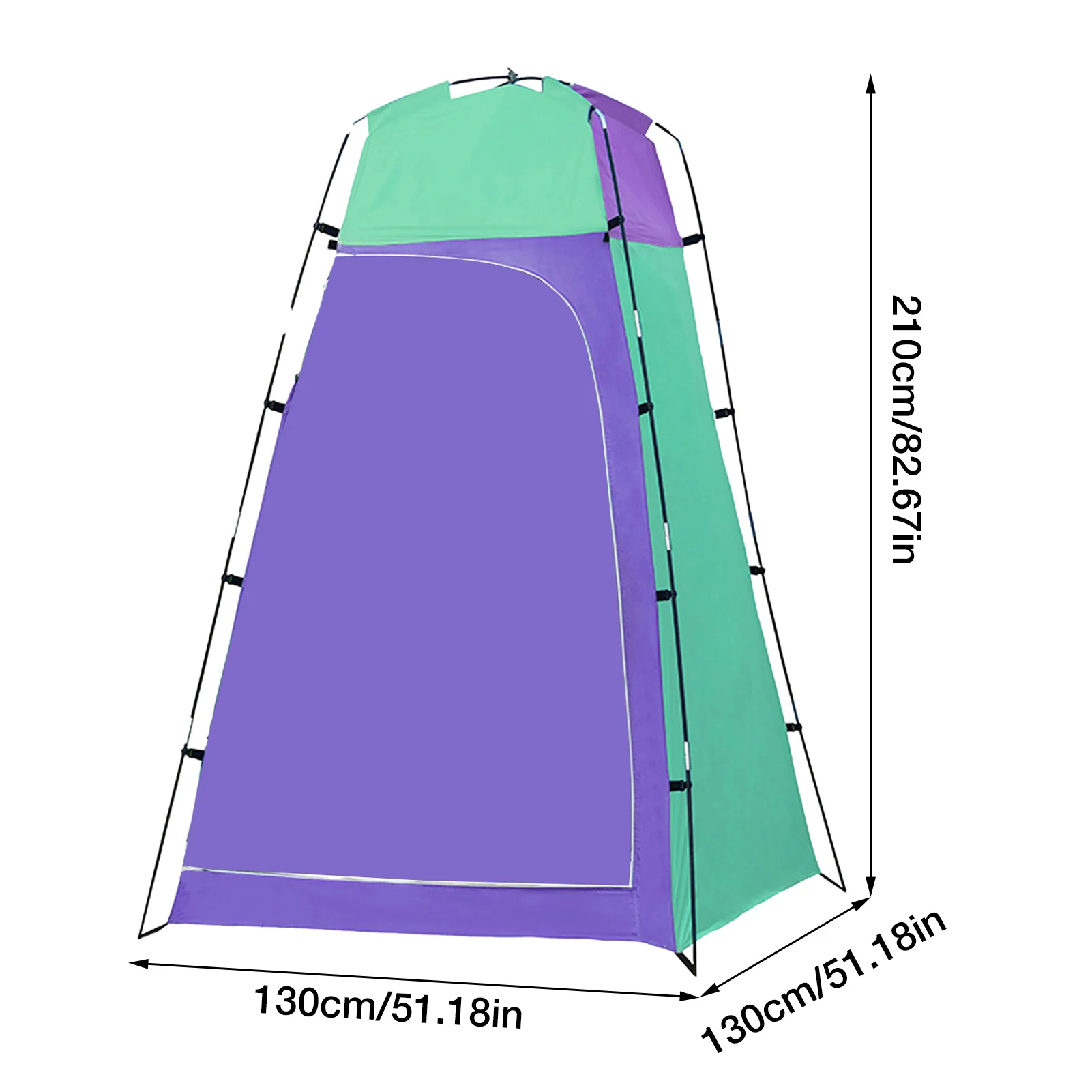 

Camping Tent Waterproof UV Sun Protection Change Room Beach Tent Privacy Tent Portable Outdoor Shower Toilet Rain Shelter Tent