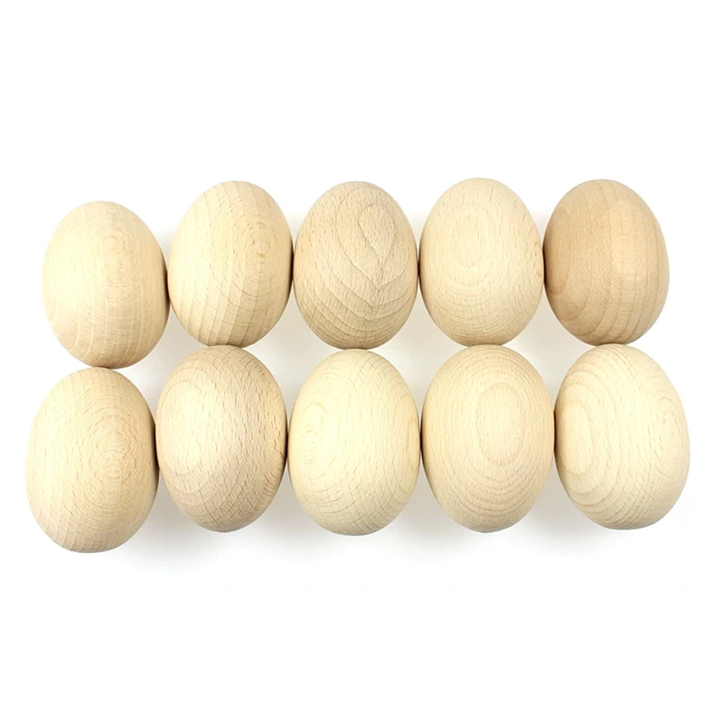 

Wooden Easter Simulation Eggs, Diy Doodle Easter Eggs, Easter Decoration Toys, Painting Toys Easter Decoration