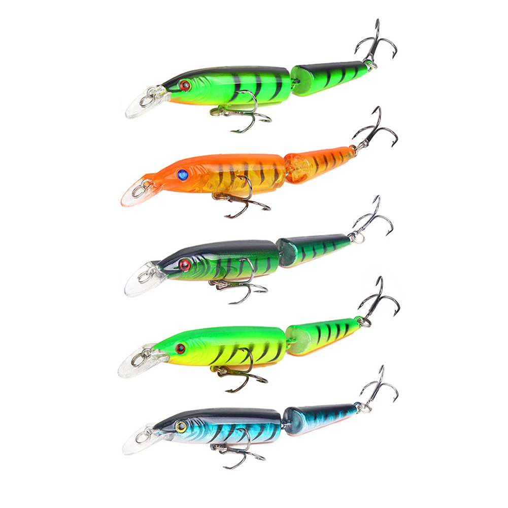 

105mm Wobblers Fishing Lure Hard Bait with Double Hooks Artificial Bait Minnow Lure Crankbait Fishing Tackle Bait for fishing