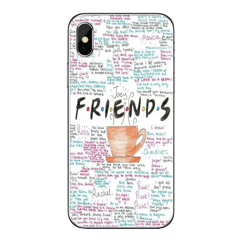 Friends TV Show Print For Huawei Nova 2 3 2i 3i Y6 Y7 Y9 Prime Pro GR3 GR5 2017 2018 2019 Y5II Y6II Soft Transparent Case Covers |