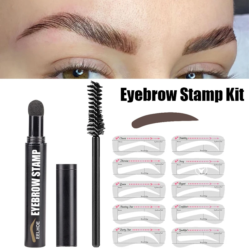 

1 Набор Карандаш для бровей штамп для формирования долговечная водостойкая краска для бровей ТИНТ набор инструментов для макияжа ручка для ...