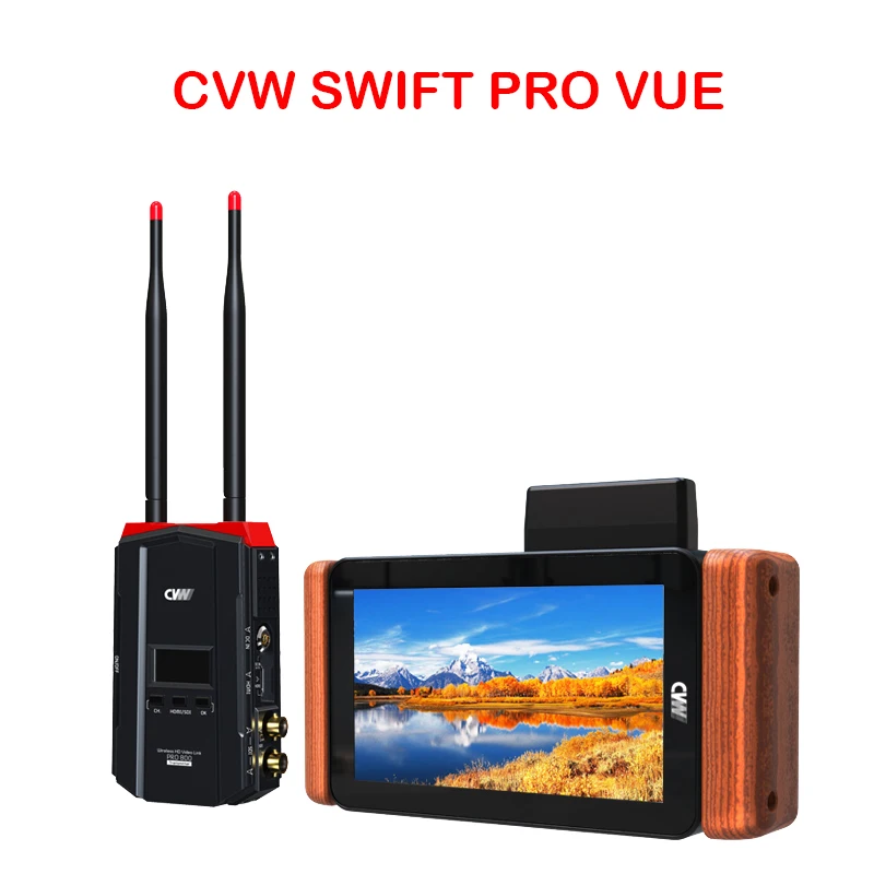 CVW SWIFT PRO VUE видео передача с монитором Zero-delay 200m 5 дюймов HD яркий сенсорный экран