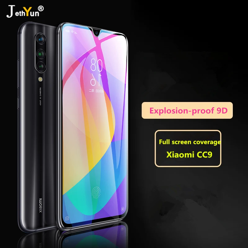 2 в 1 стекло для камеры + закаленное Xiaomi CC9 Pro Защитная пленка экрана Защитное