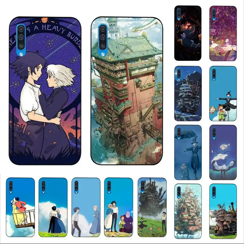 

MaiYaCa Howl's Howls Moving Castle Phone Case for Samsung A51 01 50 71 21S 70 10 31 40 30 20E 11 A7 2018