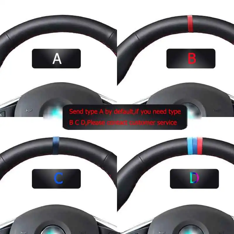 Черный Artifici кожаный чехол рулевого колеса автомобиля для Seat Leon 5F Mk3 2013 14 15 16 17 2019