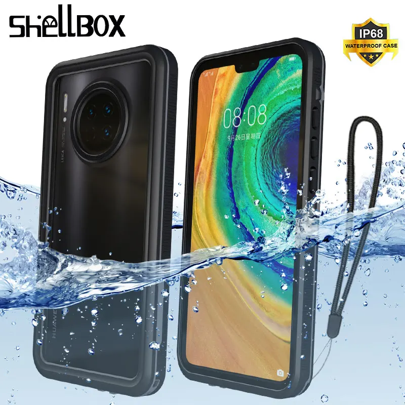 Водонепроницаемый Чехол IP68 для телефона Huawei Mate 30 Pro Funda 20 водонепроницаемый