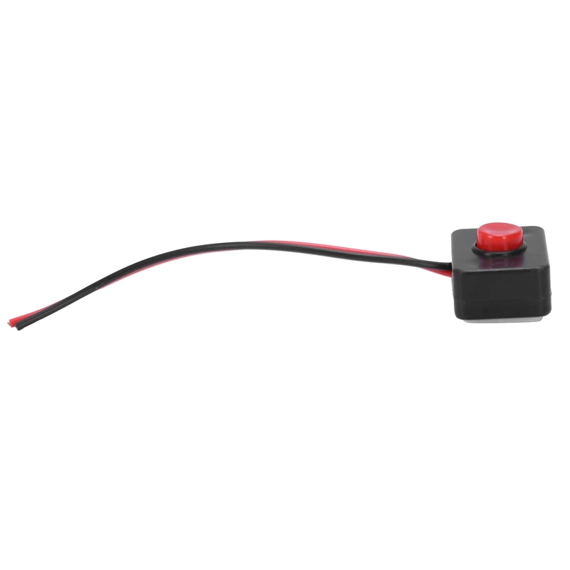 DC 12V2A клейкая основа кнопка мгновенного действия проводной переключатель для автомобилей