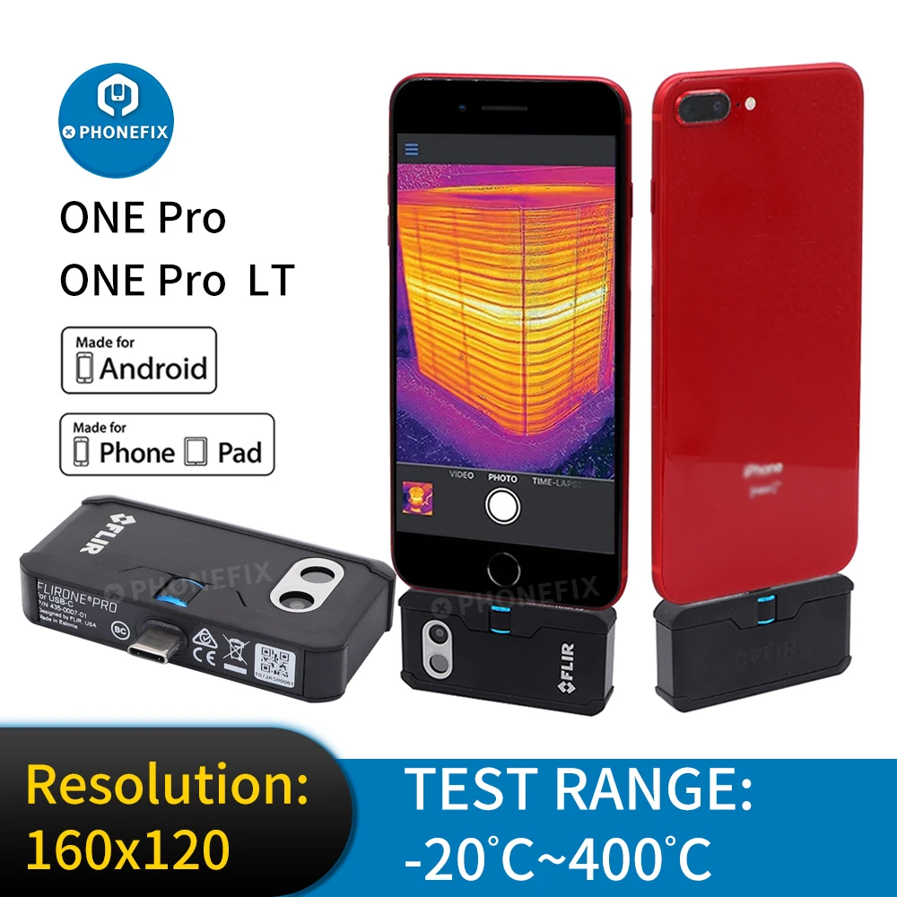Многофункциональная инфракрасная тепловизионная камера FLIR ONE PRO для телефонов IOS