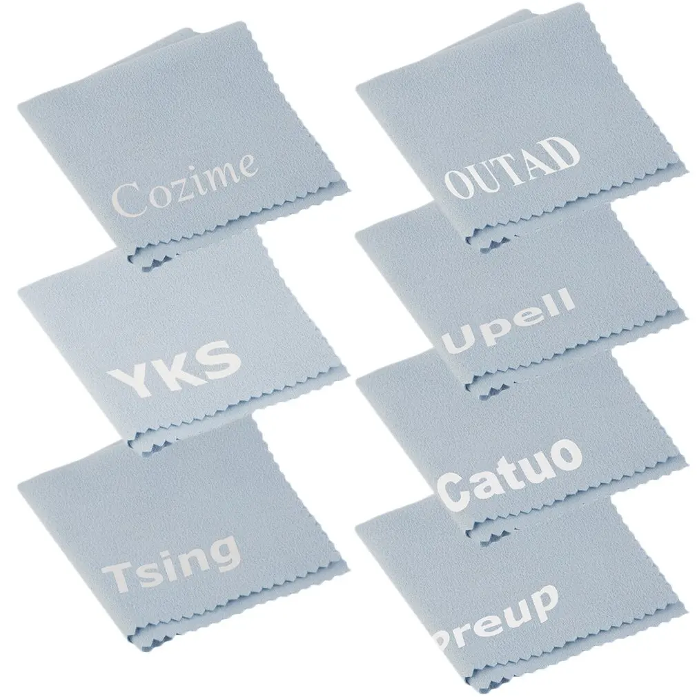 Легко Использовать средство для очистки очков салфетка удаления пыли с узором