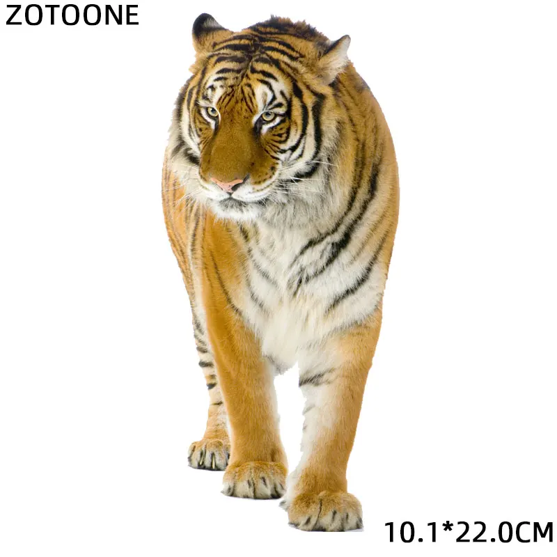 BZT0104 ZOTOONE, милые животные, железные передачи, одежда, волк, панда, собака, патч, наклейка, сделай сам, дети, термо, передача тепла, футболка с принтом G - Цвет: BZT0104