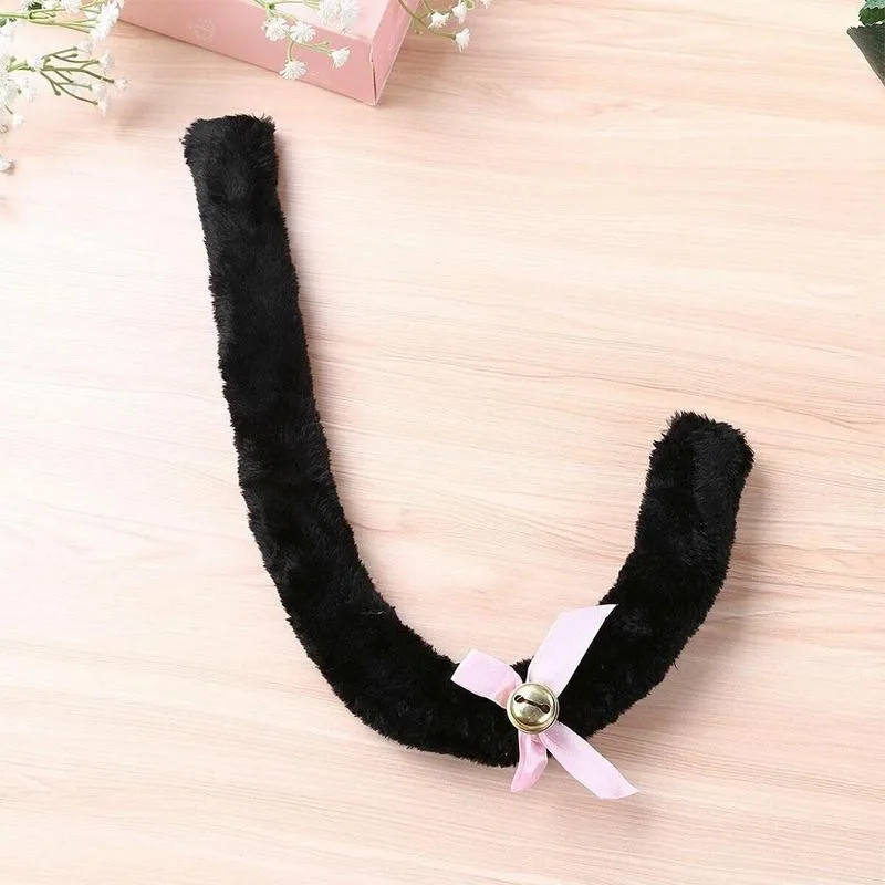 

Cosplay Toys Girl Plush Cat Tail Fox Tail Toy Party Costume Festival Dressing Up Accessories Toy For Gifts