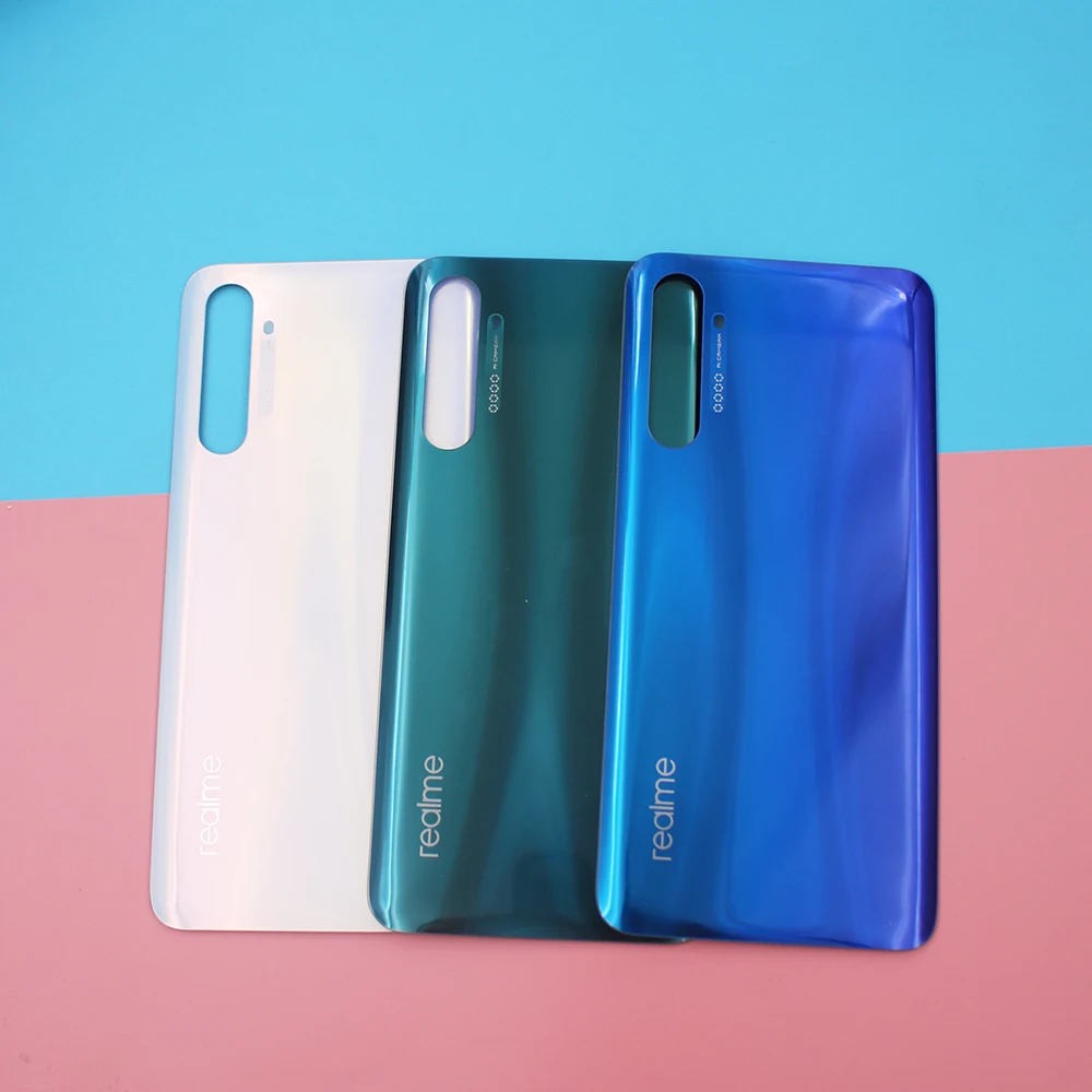 Оригинальная задняя крышка батарейного отсека для OPPO Realme X2 XT SuperZoom стеклянная