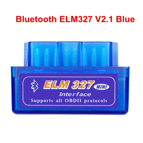 Bluetooth ELM327 V2.1 OBD2 автомобильный диагностический инструмент ELM 327 переключатель питания V2.1 кнопка включения/выключения ELM-327 автоматический сканер для протоколов OBDII - Цвет: ELM327 Bluetooth 2.1