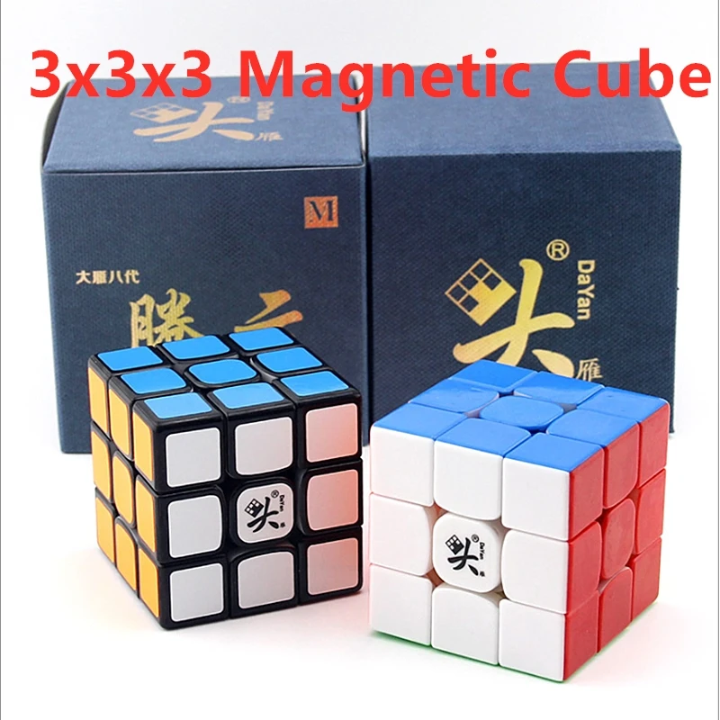 DaYan TengYun 3x3x3 Магнитный магический куб DaYan Магнитный 3x3 скоростной куб Tengyun 3x3 магнитный кубик cubo magico 3x3 куб игрушки