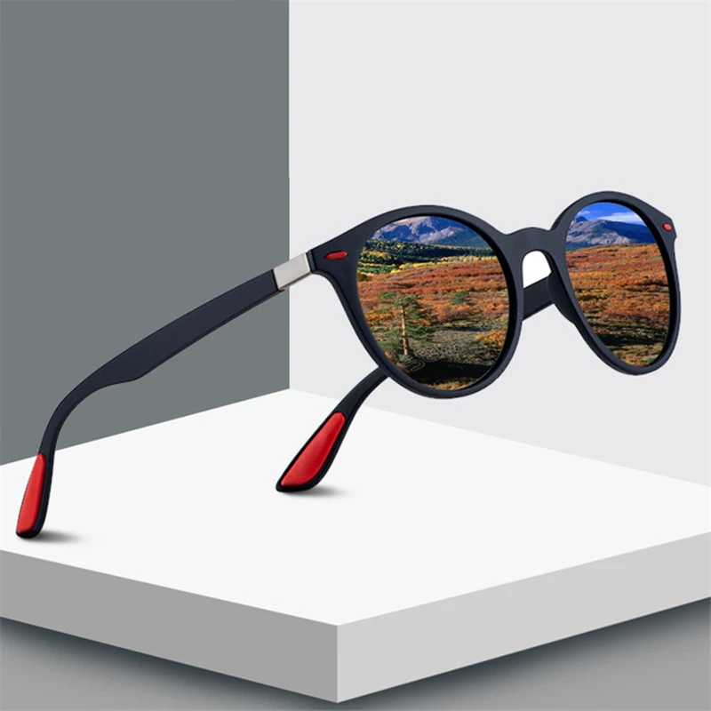 MAYTEN Polarized Round Sunglasses Men Womens Club Classic Sun Glasses Driving Fishing UV400 Googles Eyewear Brand Designer