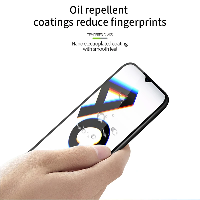 Cubierta completa de vidrio templado para Oppo Reno Ace, Protector de pantalla, pegamento completo, vidrio de seguridad para Oppo Reno Ace-3