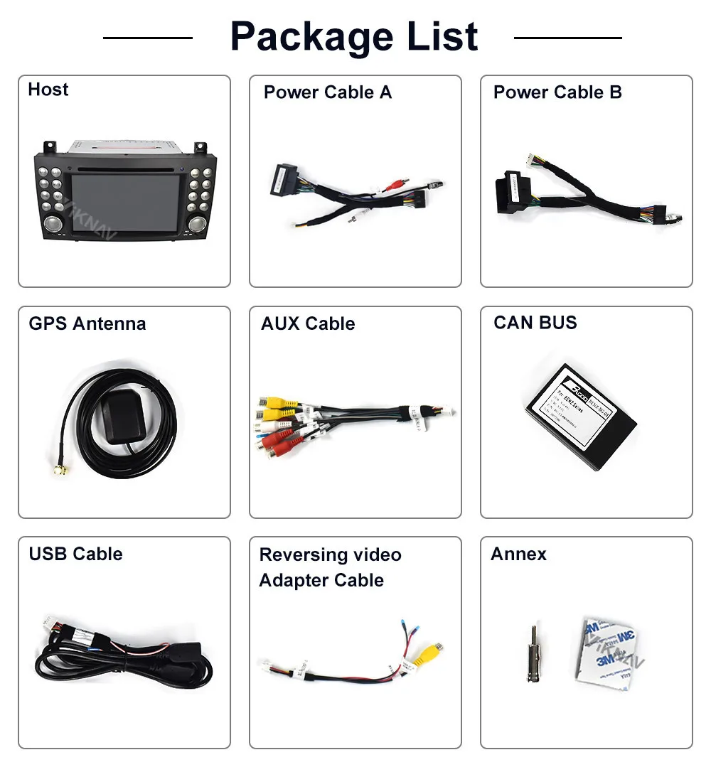 

Stereo receiver Car radio 2din android audio For Benz SLK 171 2004-2011 car touch screen GPS navigation multimedia player