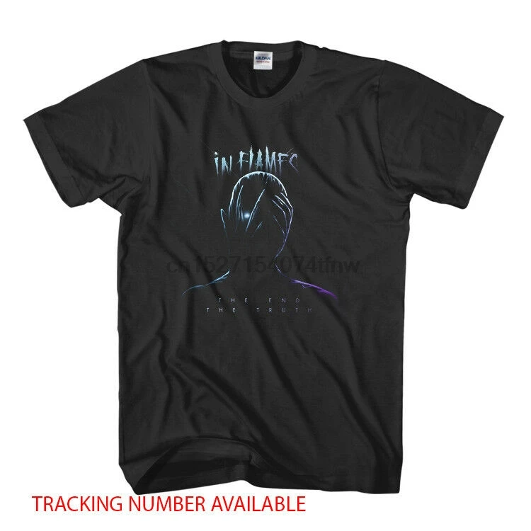 

In Flames The End And The Truth GildanT-Shirt Size S-2XL black color