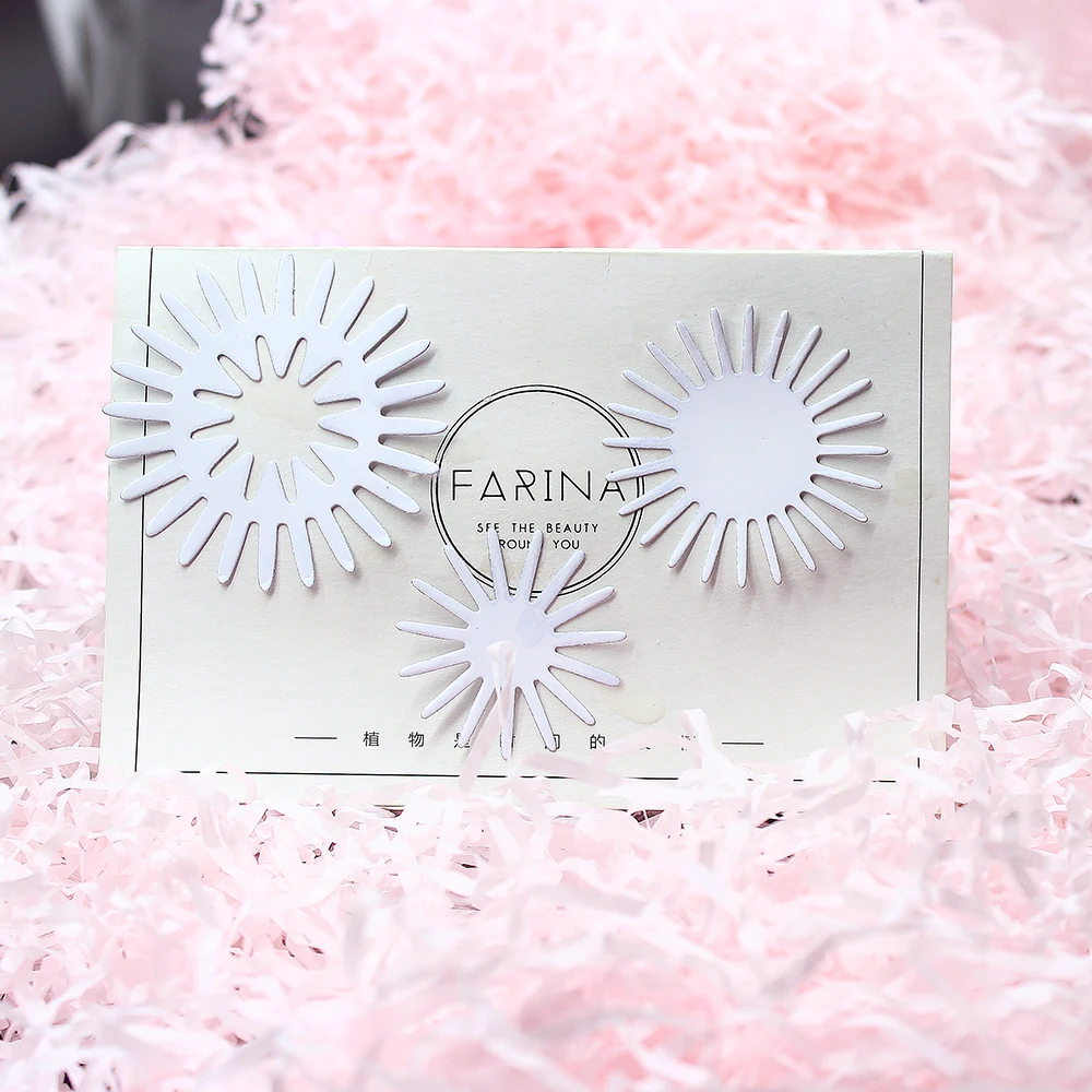 Новые металлические Вырубные штампы Цветочные сердца фотоальбом бумажная