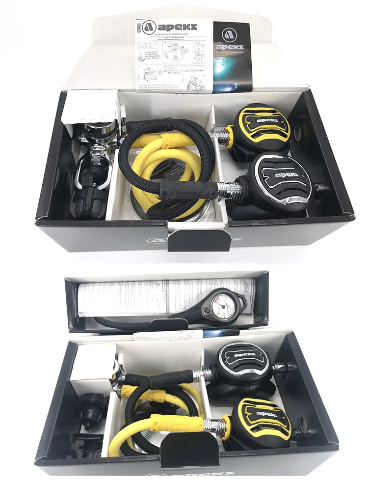 NiteScuba регулятор для дайвинга для подводной фотографии Apeks XTX 200 и XTX50/40 Осьминог Топ диапазон комплект регулятора