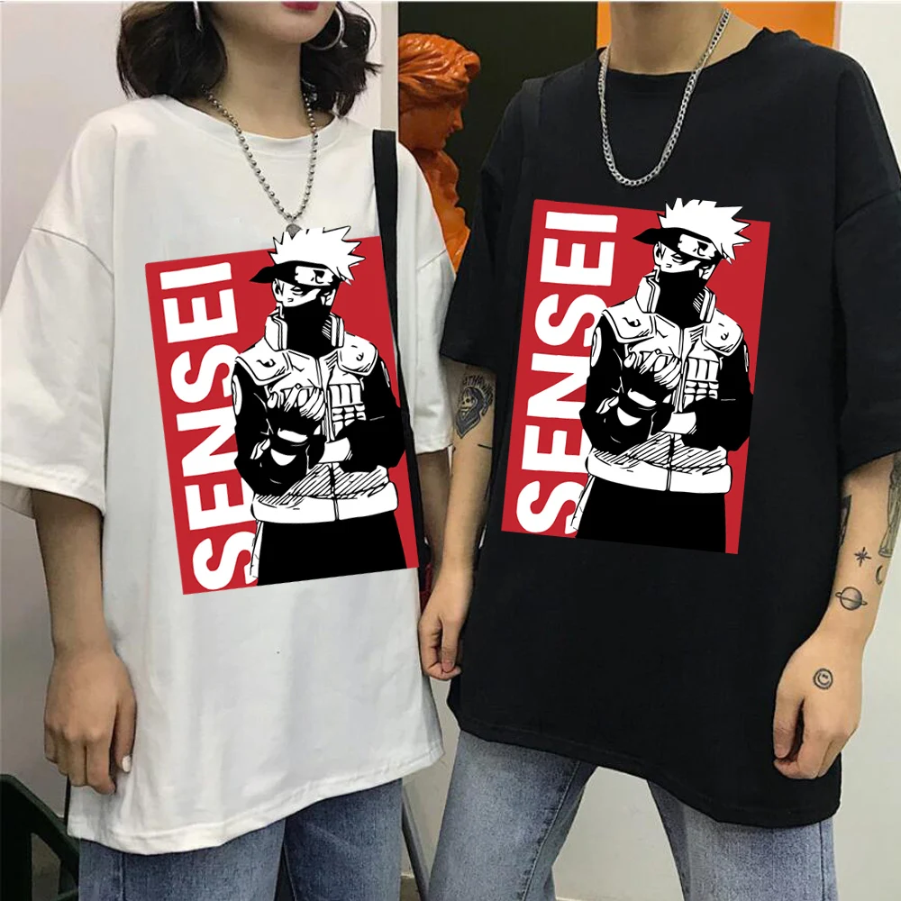 Мужская модная одежда 2021 трендовая футболка Kakashi sensei классическая мужская с