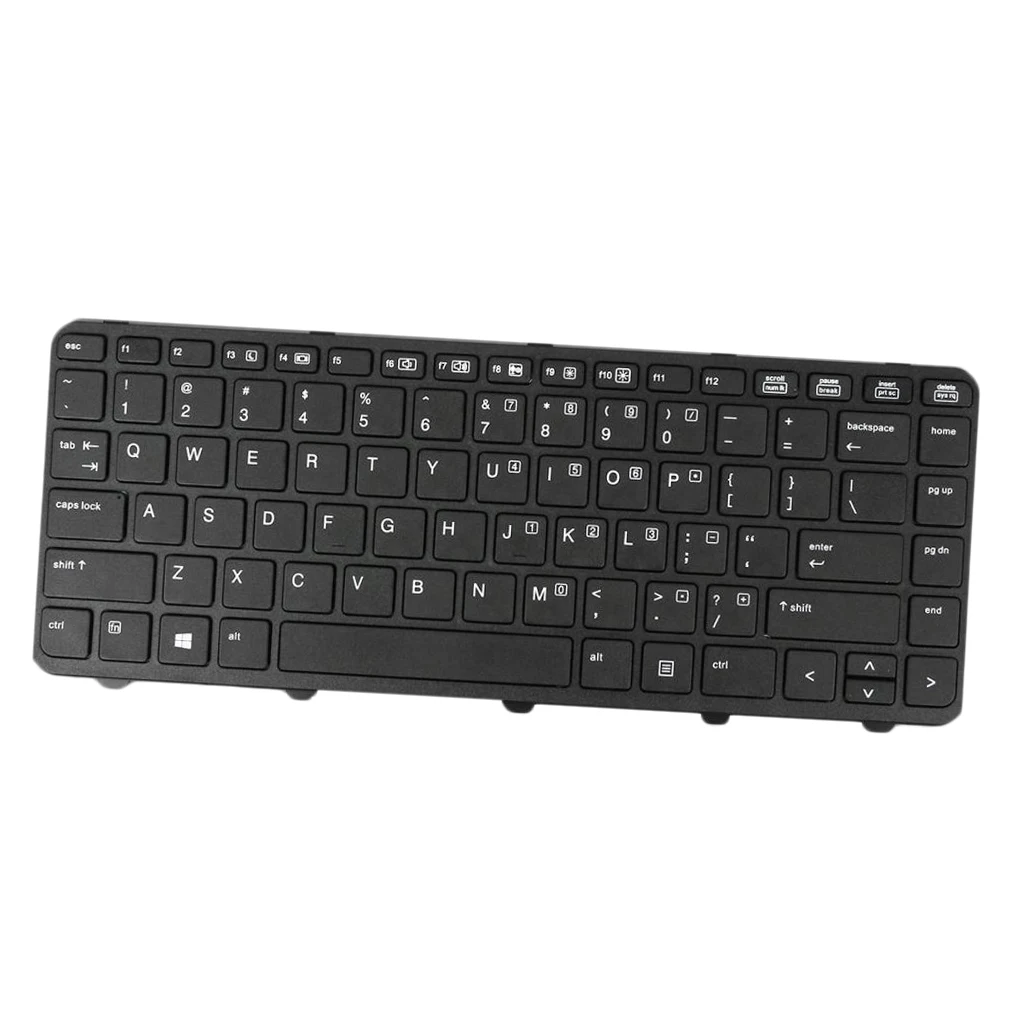 Раскладка «американский английский» ноутбук замена Keyobard для hp 640 G1 645 G1 клавиатура с каркасом для ноутбука без точки высокое качество новое поступление