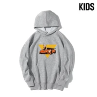 childrens hoodie merch a4 lamba new logo autumn winter kids thicked fleece hooded sweatshirts family clothing pullover tops