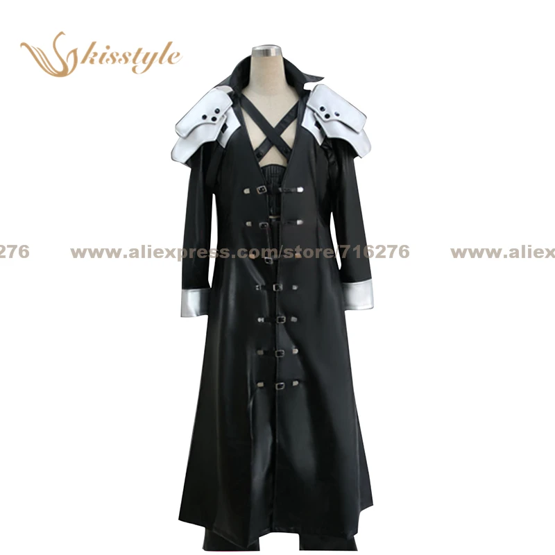 Мода Kisstyle Final Fantasy VII Sephiroth Униформа COS одежда косплей костюм индивидуальные