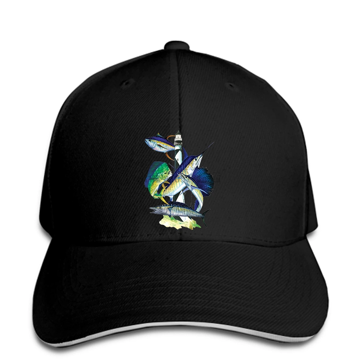 

Baseball cap Cape Lookout Offshore Slam mahi mahi tuna walleye Fishing Baseball caps Clearance