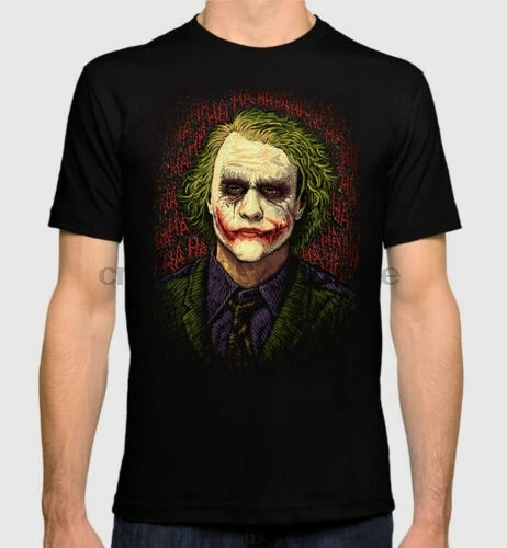 Джокер Хит футболка Леджер Темный рыцарь |