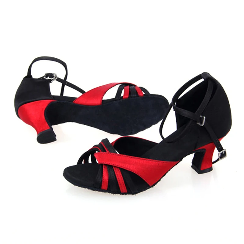 Ballroom Latin-Dance-Shoes Women Latin Dance Shoes Ladies Girls Cha Cha Tango Practise Dancing Shoes Salsa Sandals Dropshipping