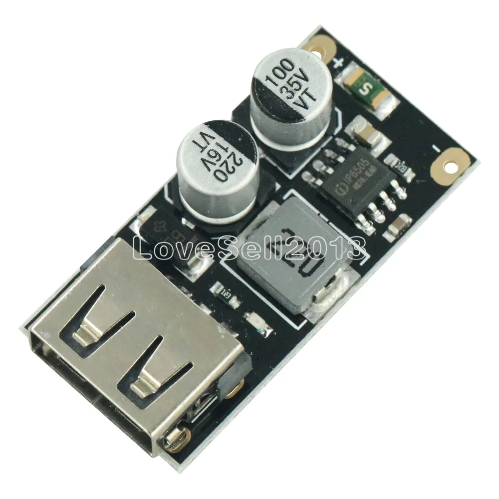

QC3.0 QC2.0 USB DC-DC Buck Converter Charging Step Down Module 6-32V 9V 12V 24V to Fast Quick Charger Circuit Board 3V 5V 12V