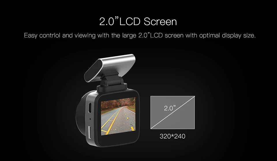 Xiaomi Mijia Dash Cam camera " дюймовый дисплей Anytek Q2N 1080FHD видеорегистратор g-сенсор 200 Вт видеорегистратор