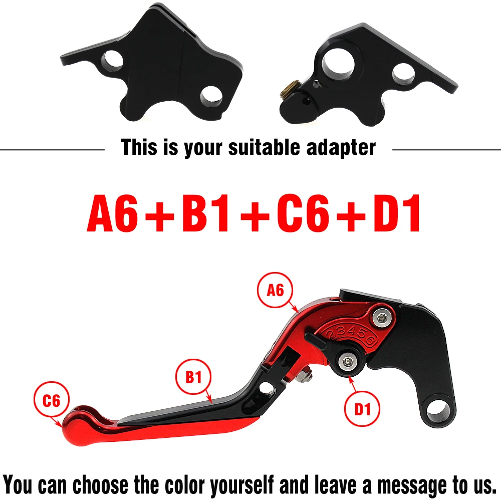 For DUCATI Scrambler 803 2015-2017 SIXTY2 400 2015-2016 Motorcycle CNC Brake Clutch Lever Extendable Adjustable | Автомобили и