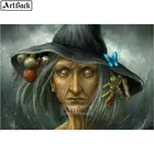 Полный квадратный 5d алмазная картина ведьма женщина вышивки крестом Бриллиантовая мозаика ручной работы ремесла вышивка