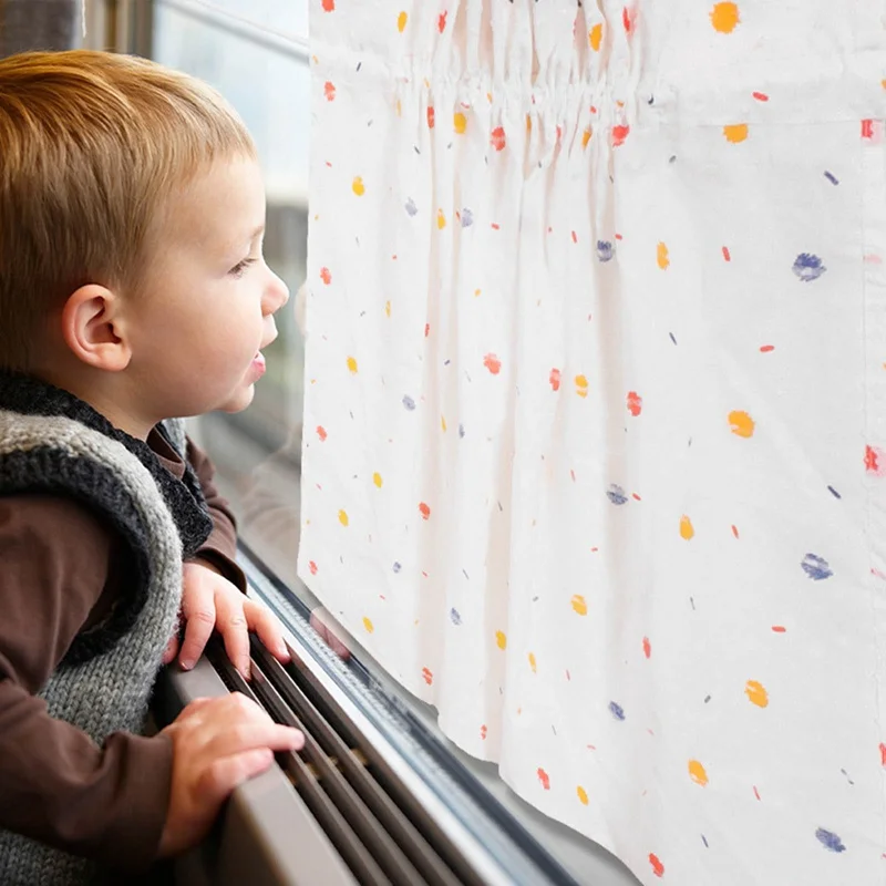 70*50 см солнцезащитный козырек с защитой от УФ-лучей цветочные занавески