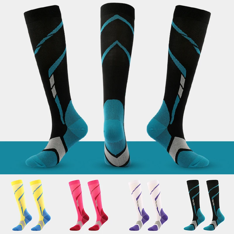 

Compression Socks Stretch Foot Socks Absorbs Women Breathable Nylon Fitness Sport Camping Soccer Stocking Protect Feet