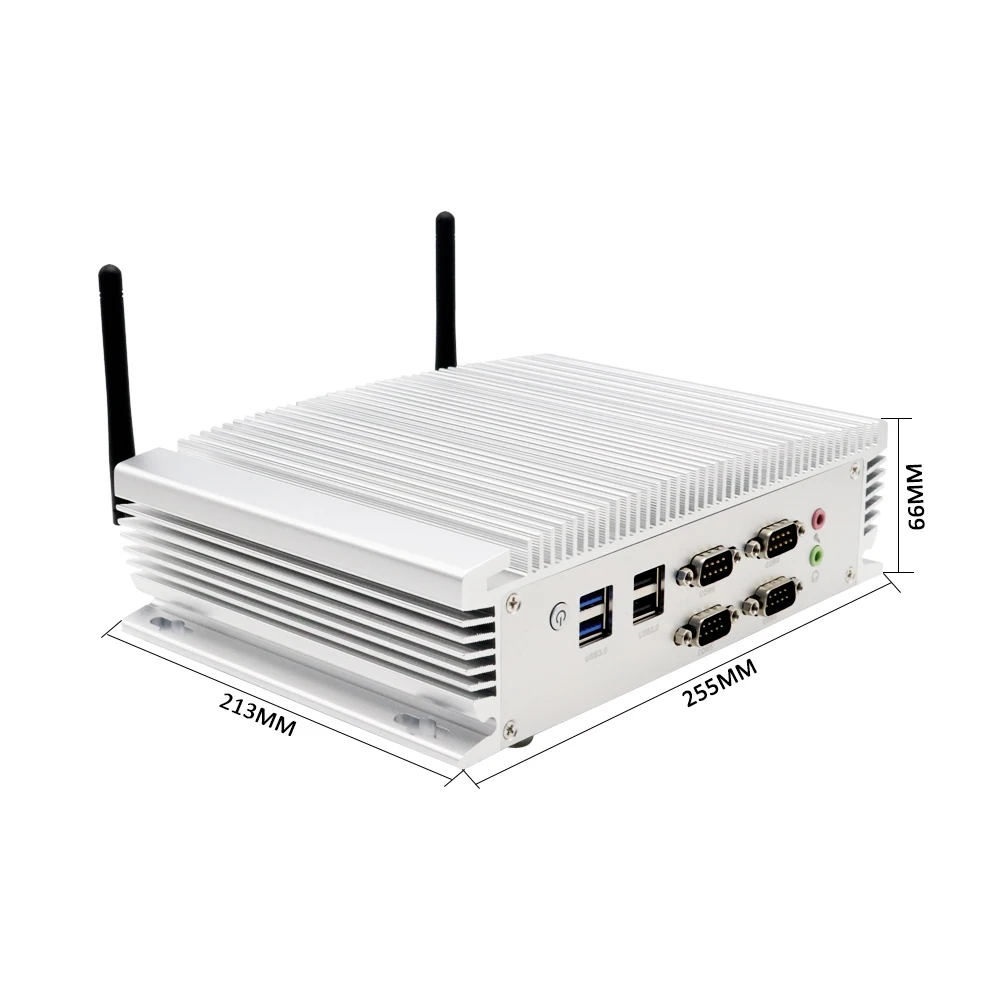 Eglobal мини-ПК Intel i5-6360U 6 * COM RS232 2 LAN VGA + HDMI двойной дисплей Win 8/10/11 LINUX TV BOX промышленный