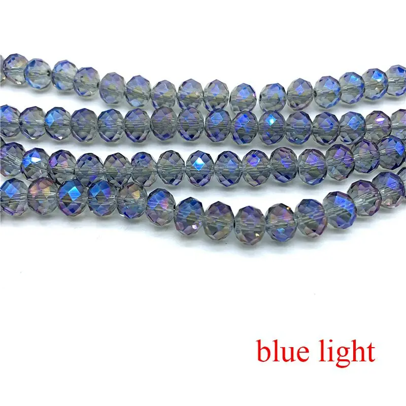 4X6/6X8/8X10mm Austria Faceted Crystal Glass Beads Round Loose Spacer for Jewelry Making DIY | Украшения и аксессуары