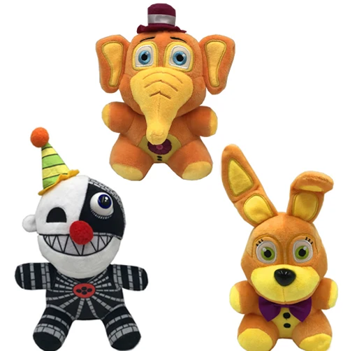 3 вида 20 см новые плюшевые игрушки FNAF кукла милая Бонни медведь мягкая плюшевая