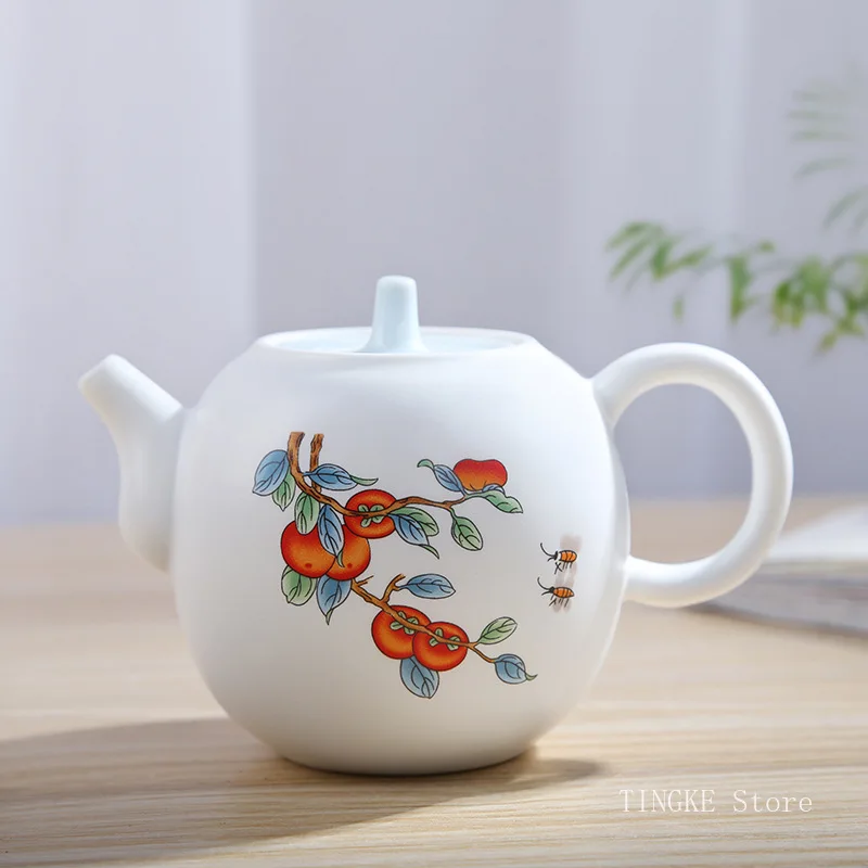 

Japanese-style Portable Travel Tea Set, Ceramic Tea Cup, Purple Sand Tea Set, Gift Box, One Pot, Four Cups, High-end Gifts
