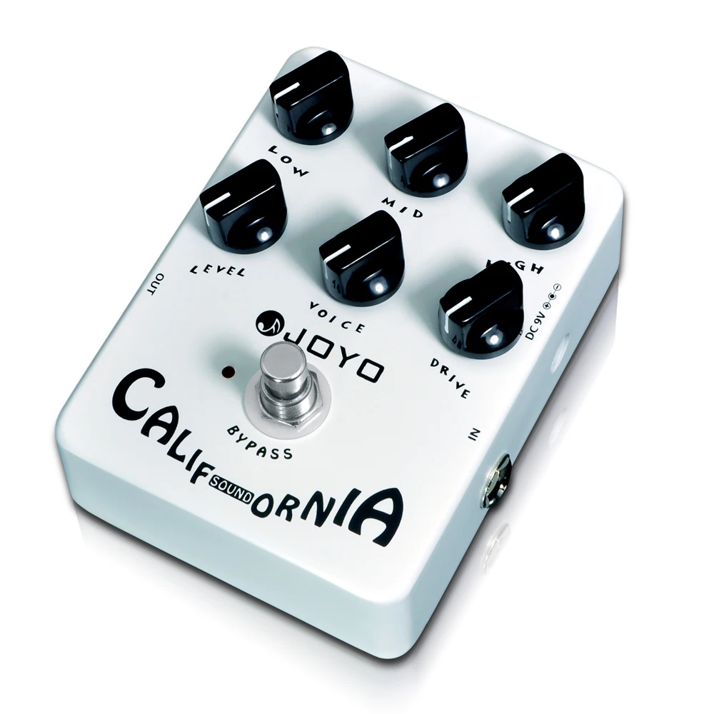 JOYO JF-15 Overdrive звуковая педаль с эффектом Калифорнии для электрогитары имитации за